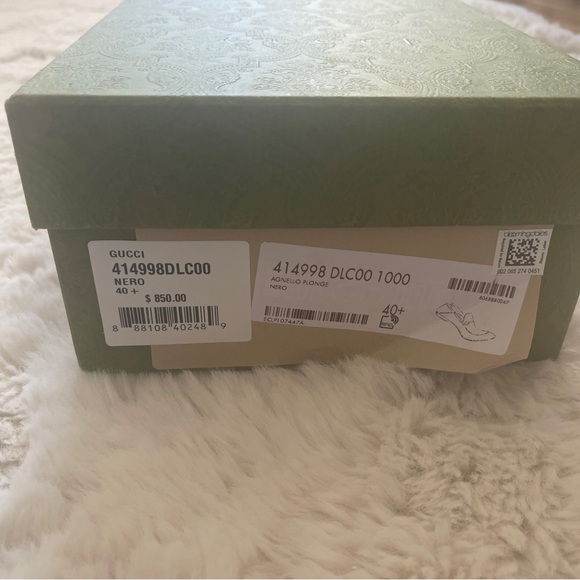 Gucci Bit Loafers Black Leather Gold Bit - Picture 2 of 7